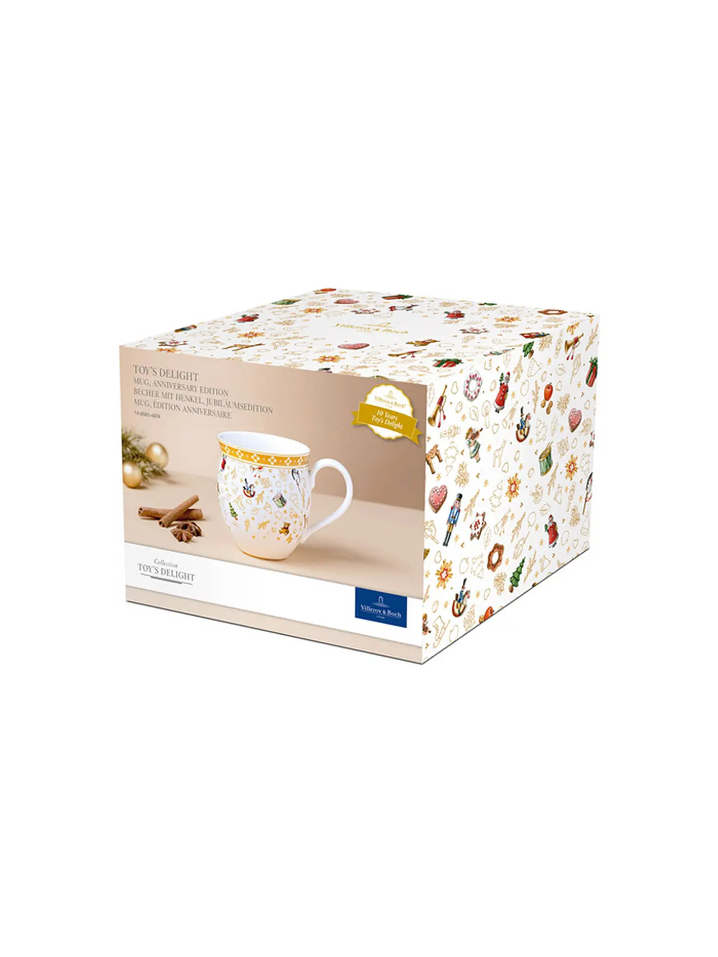 VILLEROY & BOCH | Toy's Delight - Henkelbecher Jubiläum 0,44l | 